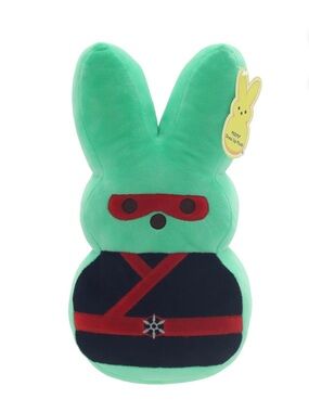 NWT 12/13" Green Ninja PEEPS Plush
